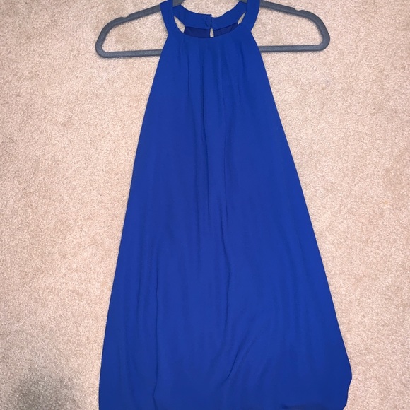 Royal Blue Mini Dress - Picture 4 of 5
